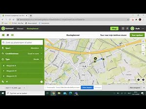Video 1 Hoe maak ik een gpx bestand in Komoot
