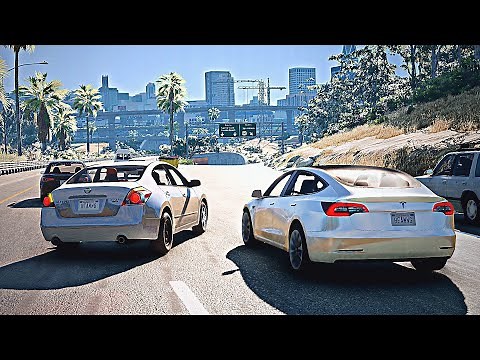 BeamNG Drive - Realistic Freeway Crashes #6
