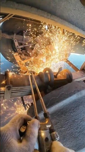 Stuck Leaf Spring U-Bolt Removal!