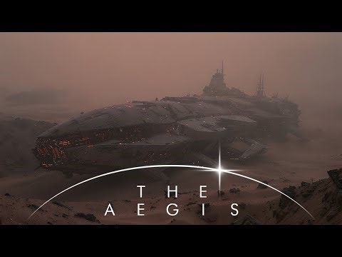 THE AEGIS | Dark Dystopian Ambient | Alien World Soundscape | Dystopian Ambience