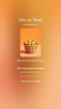 Take our Bread We Ask You Take Our Hearts (Happy Funk) #catholic #mass #hymns #offertory