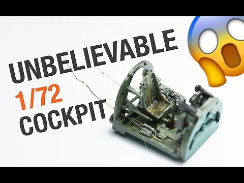 Tamiya A6M2 1/72 - Cockpit build