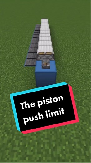 Increasing Piston Push Limit in Minecraft