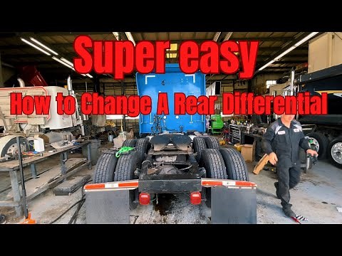 How to Change a Rear Differential on Heavy Duty Truck