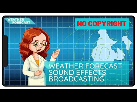 Weather Forecast Sound Effects | TV and Radio News Intro Music | Free to Use | Broadcasting Music