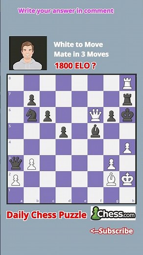 Daily Chess Puzzle #2 – Find the Move!