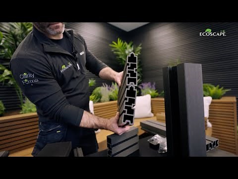 How to install a Composite Fencing system by Ecoscape UK