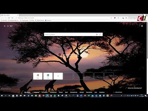 Microsoft Edge - Homepage
