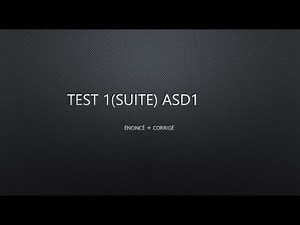 contrôle corrigé(suite) algorithme et structure de donnée