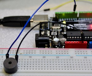 8 Bit Electronic Music Using a Vibrations From Piezo Buzzer