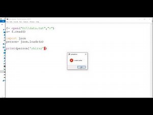 Reading JSON file & Text file in Python (Just 2 lines of Code)