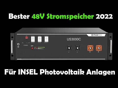 🔋Inside the Pylontech US3000C 48 V LiFe 3.5 kWh for your 2022 photovoltaic off-grid system! Storage!