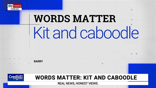 8.5K views · 84 reactions | Wordsmith and broadcaster Kel Richards discusses the meaning behind “kit and caboodle”. | Sky News Australia | Facebook