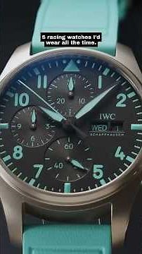 5 Racing Watches I’d Wear ALL THE TIME