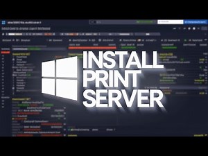 Install Print Server and Managing Printers on Windows Server 2019