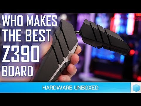Core i9-9900K, High-end Z390 VRM Temperature Test, Which Board Should You Buy?