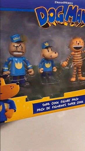 Dog Man Movie Toys Supa Cool Figure Pack at Target DreamWorks