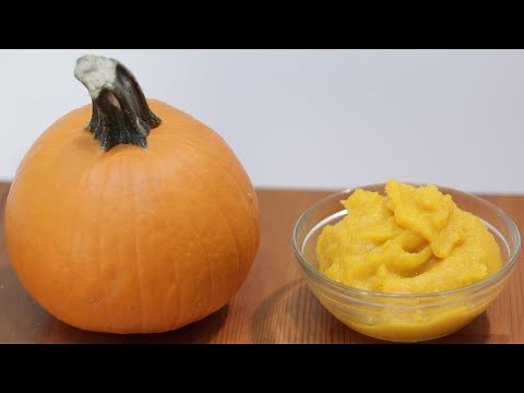 How to make Pumpkin Puree | Easy Homemade Pumpkin Puree Recipe