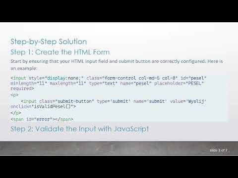 How to Correctly Collect User Input and Validate in JavaScript