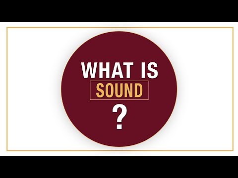 What is sound?