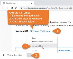 How to Manually Install The Hero Tools Add-in - Excel Campus