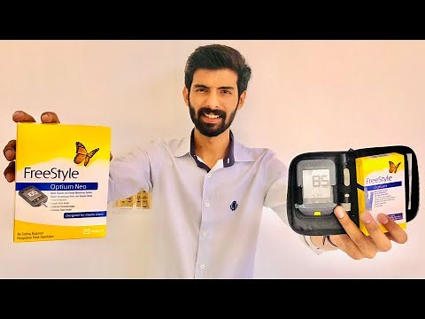 FreeStyle Optium Neo Unboxing & Review | How To Setup New Device & Test Blood Glucose/Sugar Level