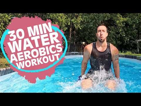 Pool Workout - 30 Minute Water Aerobics with Resistance Gloves