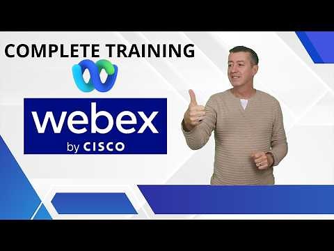 Complete Training in Webex 2023 Webinar Tool