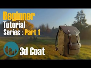 3d Coat Beginner Tutorial - Part 1: Basic Startup