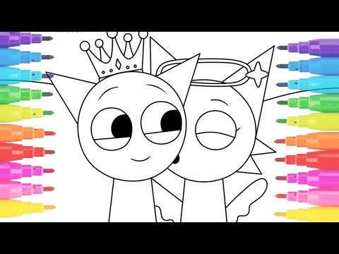 Sprunki coloring pages new/How to color all Sprunki original version