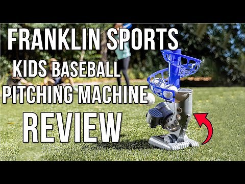 Boost Your Child's Batting Skills with the Franklin Sports MLB Electronic Pitching Machine for Kids!