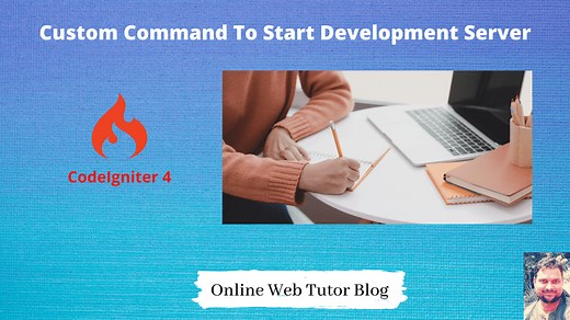 CodeIgniter 4 Command - Change PHP Spark Default PORT