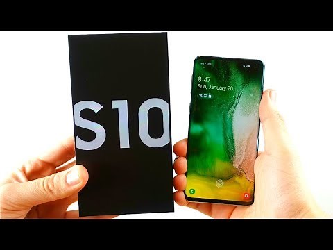 Samsung Galaxy S10 Unboxing!