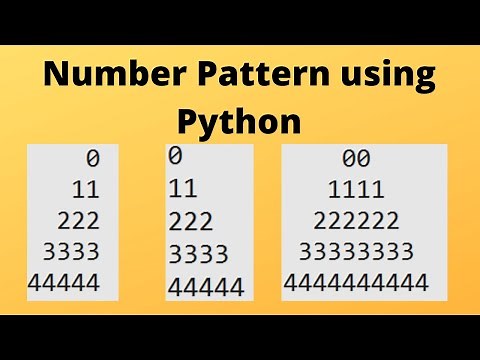 python patterns 2 : number pyramid