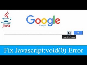 How to Fix “javascript:void(0)” Error in Google Chrome on Windows 10/8/7