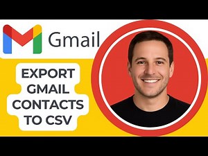 How to Export Google Contacts to a CSV File📁 Step-by-Step Tutorial