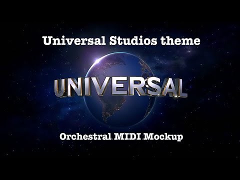 Universal Studios (logo) fanfare theme | Orchestral MIDI Mockup