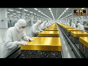 Inside the Largest US Scrap Factory: From E-Waste to Gold Bars (Full Process)