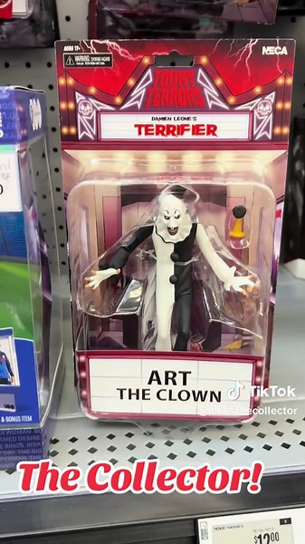 Awesome NECA Toony Terrors #terrifier and #saw figs!!! Art in Santa suit and Jigsaw Red Robe!! #toys #toycollector #actionfigures