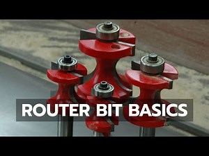 WOODWORKING HOW-TO: Router Bit Basics