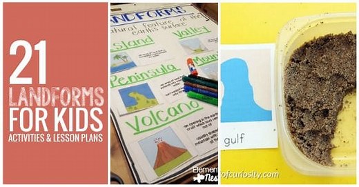 21 Landforms for Kids Activities and Lesson Plans - Teach Junkie