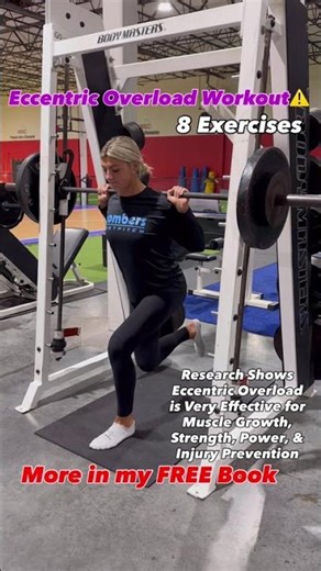 Grow your LEGS with Eccentric Overload BANA 2:1 Smith Machine Squats