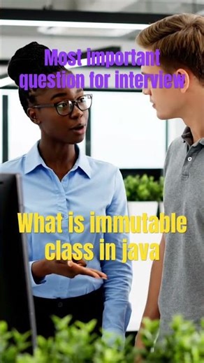 What is an Immutable Class in Java? #java #interview #education #javainterview #techshorts #short