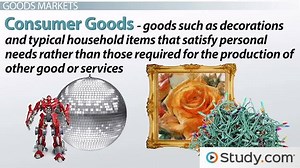 Financial Markets & Goods Markets