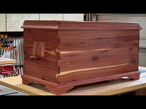 Making a Cedar Blanket Chest with Large Box Joints