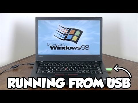 Installing Windows 98 on a Modern Laptop