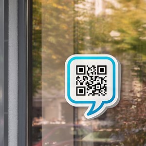 Custom QR Code Stickers - Sticky Brand