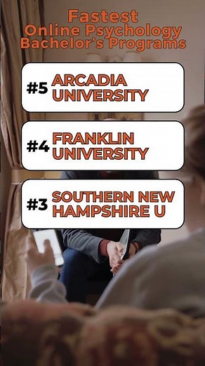 Which colleges have the fastest online bachelor's degrees in psychology? #college