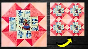 Beginner-Friendly Folded Corners Quilt Block Tutorial