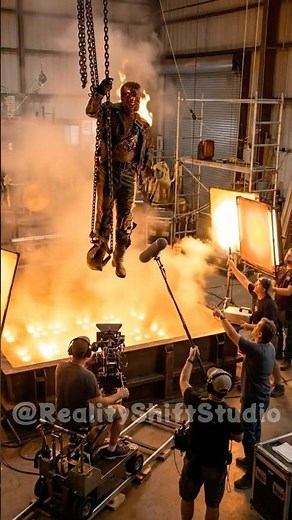 Terminator 2 (1991) – Behind the Scenes 🎬 How It Was Filmed #Terminator2 #behindthescenes